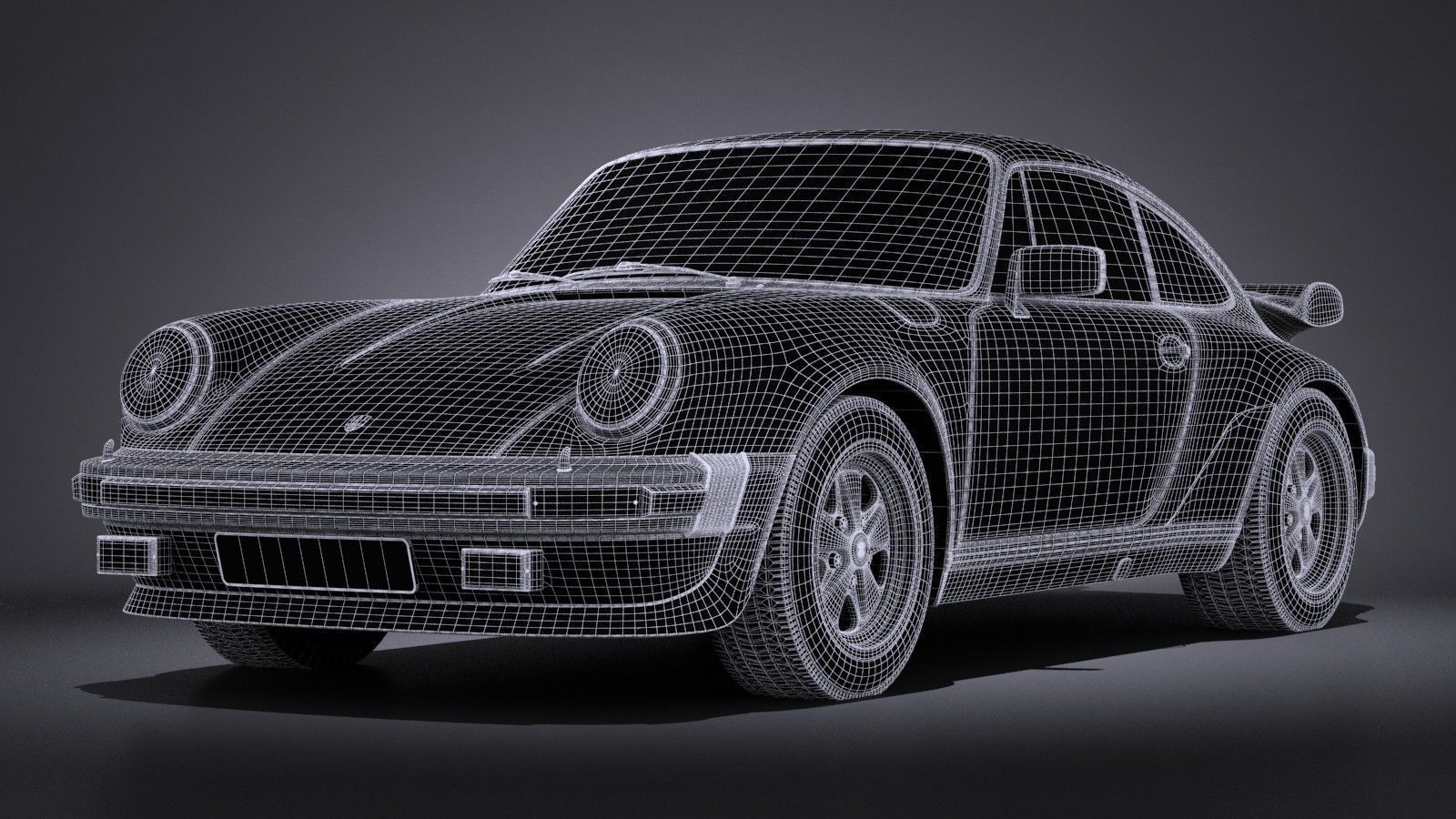 Porsche 911 930 Turbo 1975 VRAY 3D model_15
