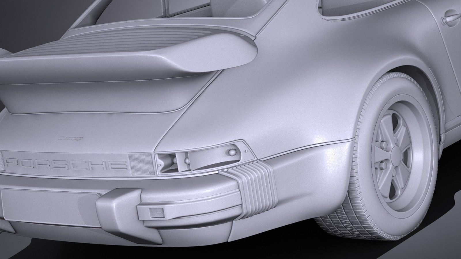 Porsche 911 930 Turbo 1975 VRAY 3D model_13