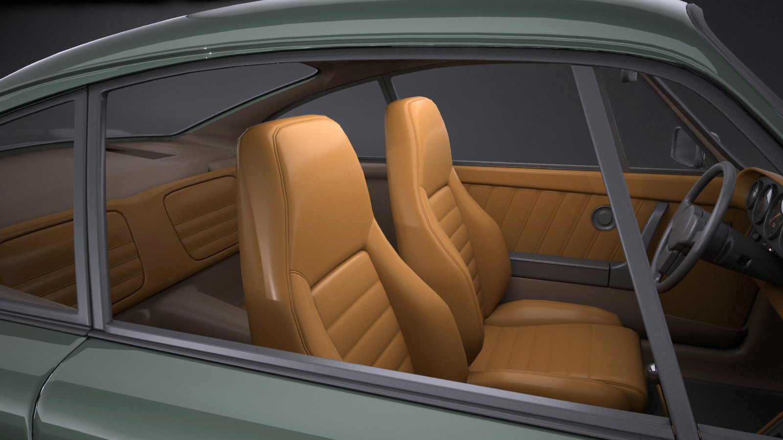 Porsche 911 930 Turbo 1975 VRAY 3D model_9