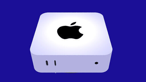 MAC MINI M4 Low-poly 3D model