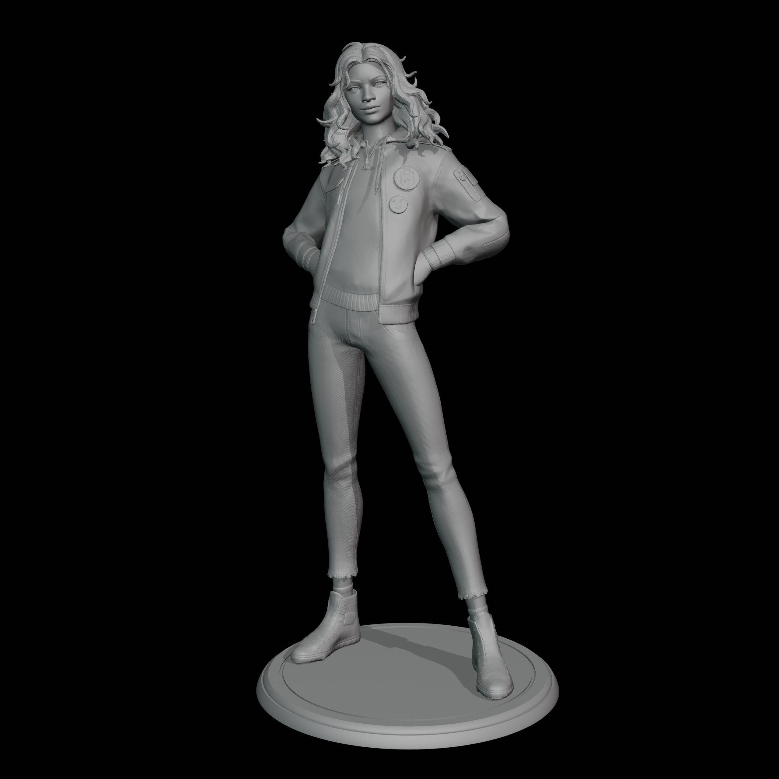 Mary Jane  3D print model_1