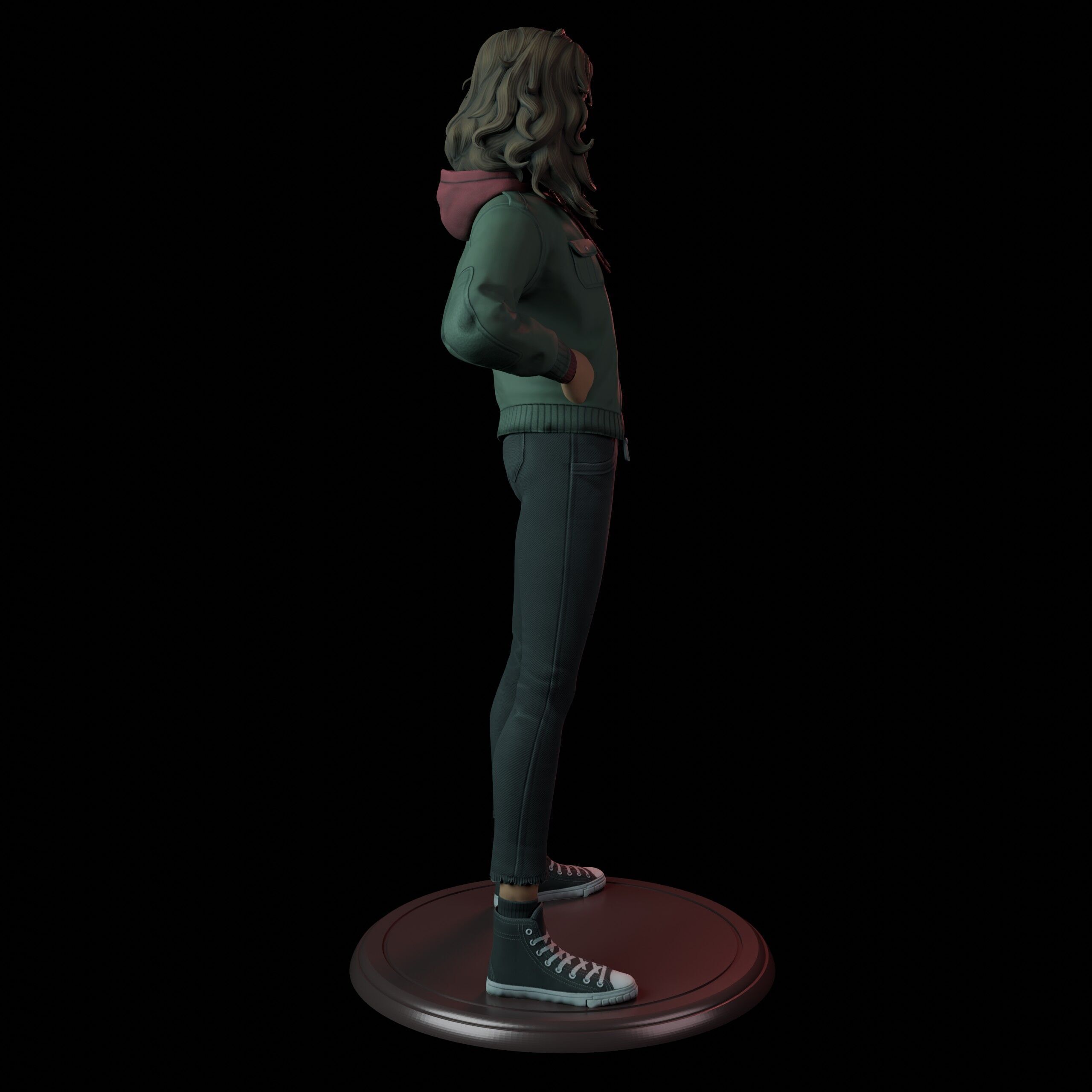 Mary Jane  3D print model_8