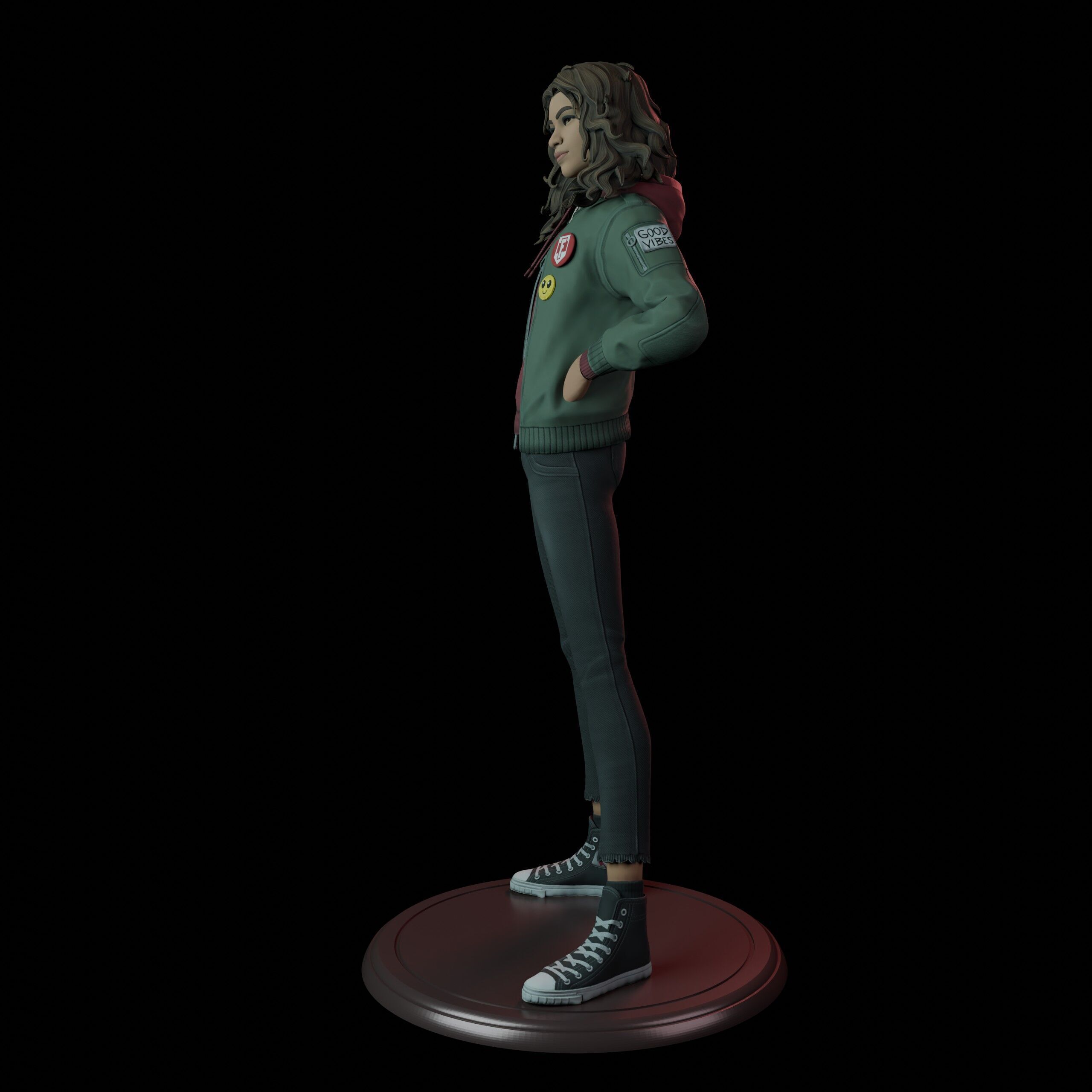Mary Jane  3D print model_2