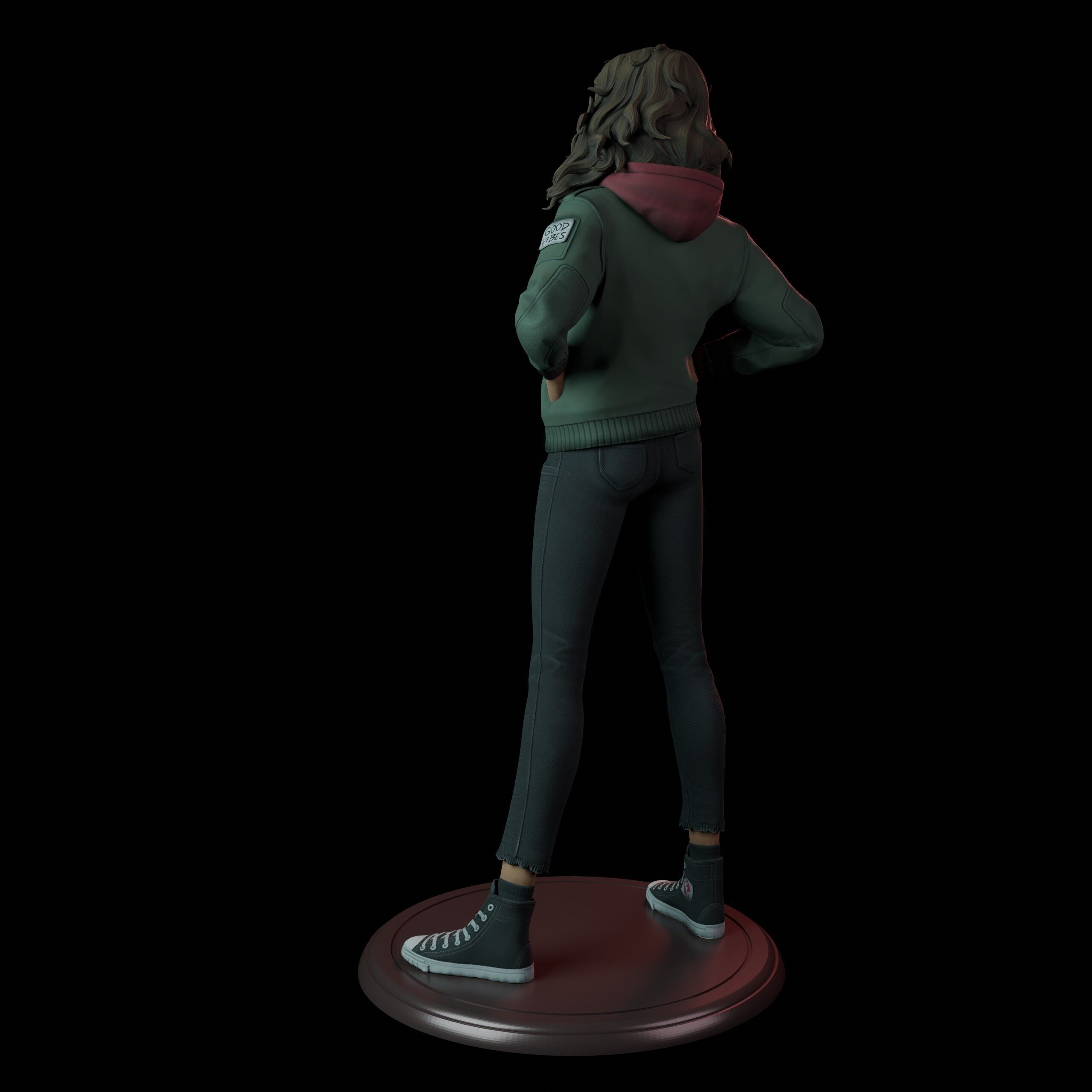 Mary Jane  3D print model_4
