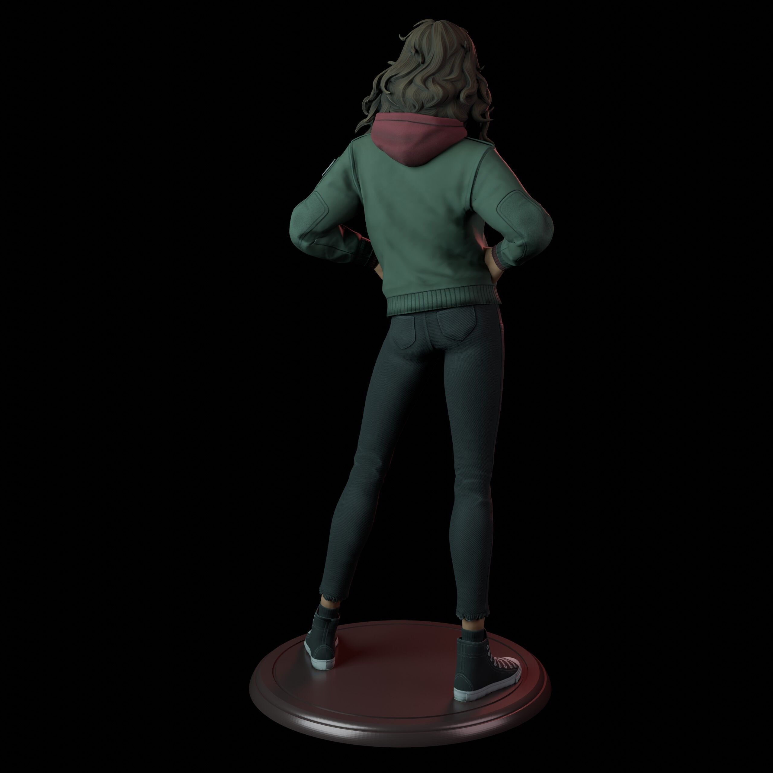 Mary Jane  3D print model_6
