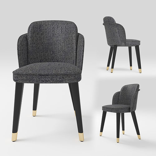 Warren Chair 3D model