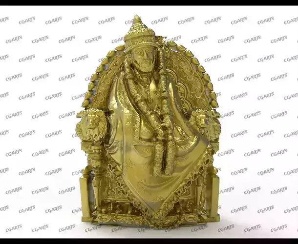 shirdi sai baba  3D print model