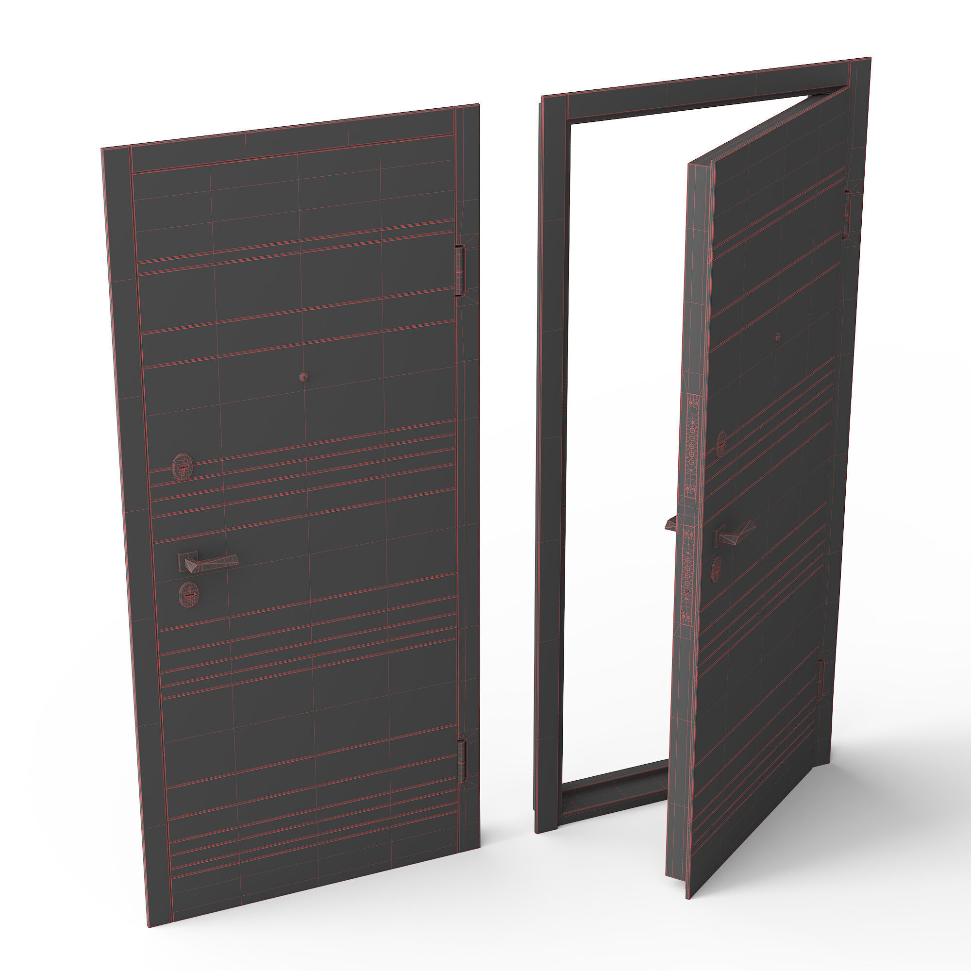 Velnan Door 3D model_2