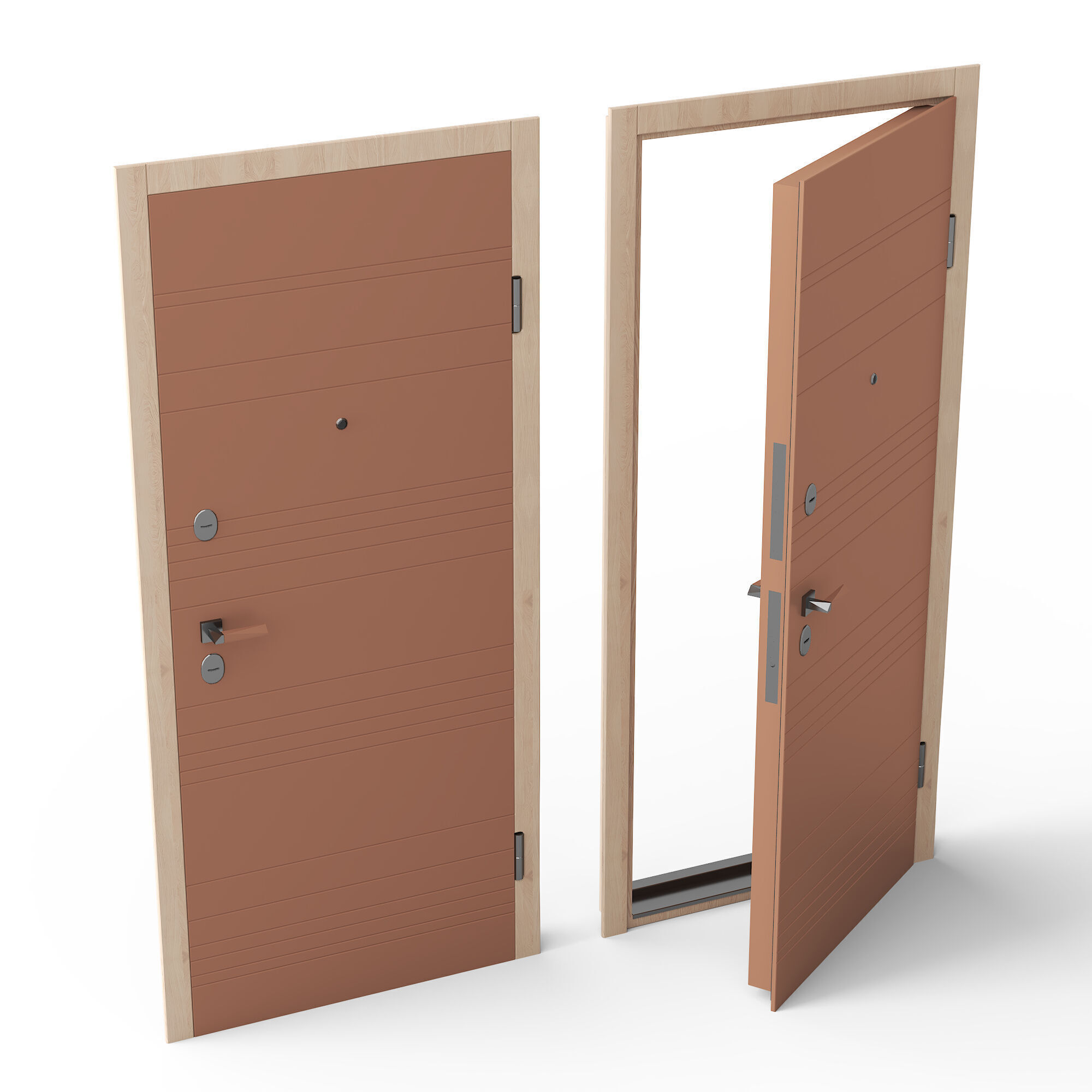 Velnan Door 3D model_1