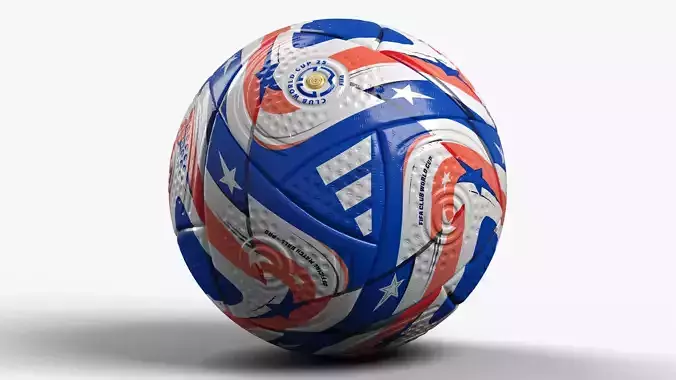 2025 Soccer FIFA World Cup Ball 3D model