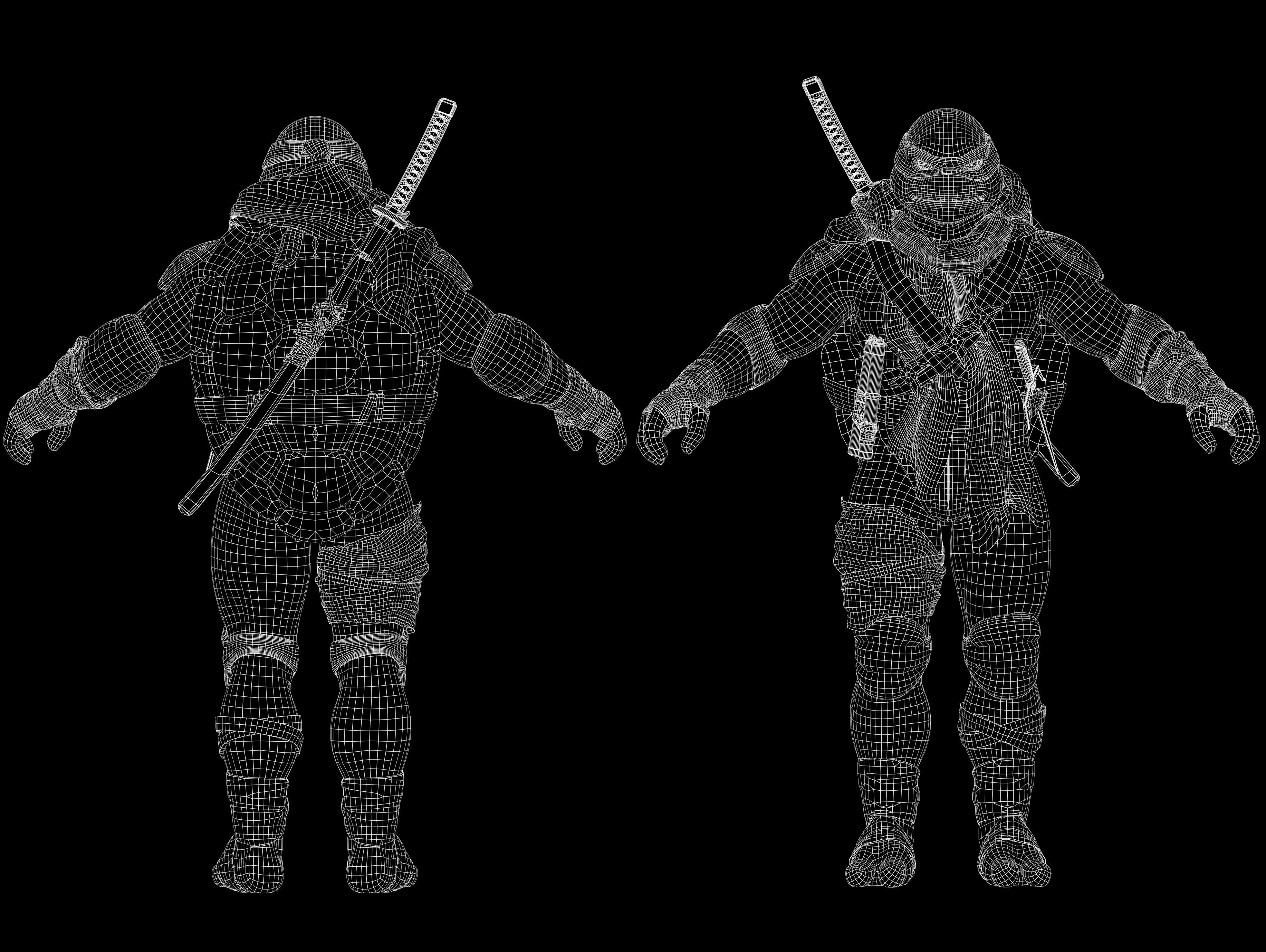 The Last Ronin Low-poly 3D model_11