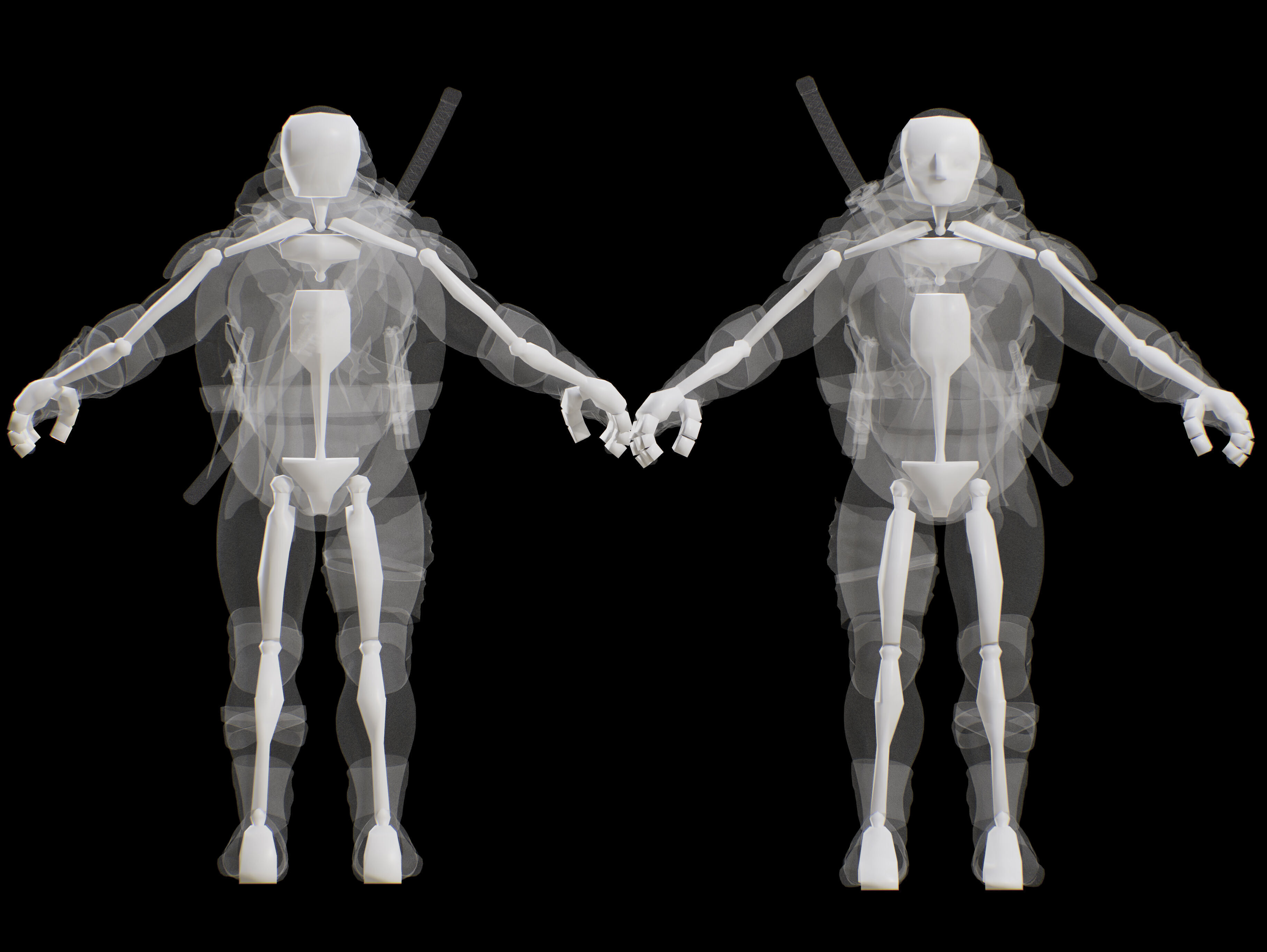 The Last Ronin Low-poly 3D model_12