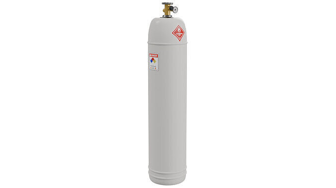 Propane Tank Clean 3D model