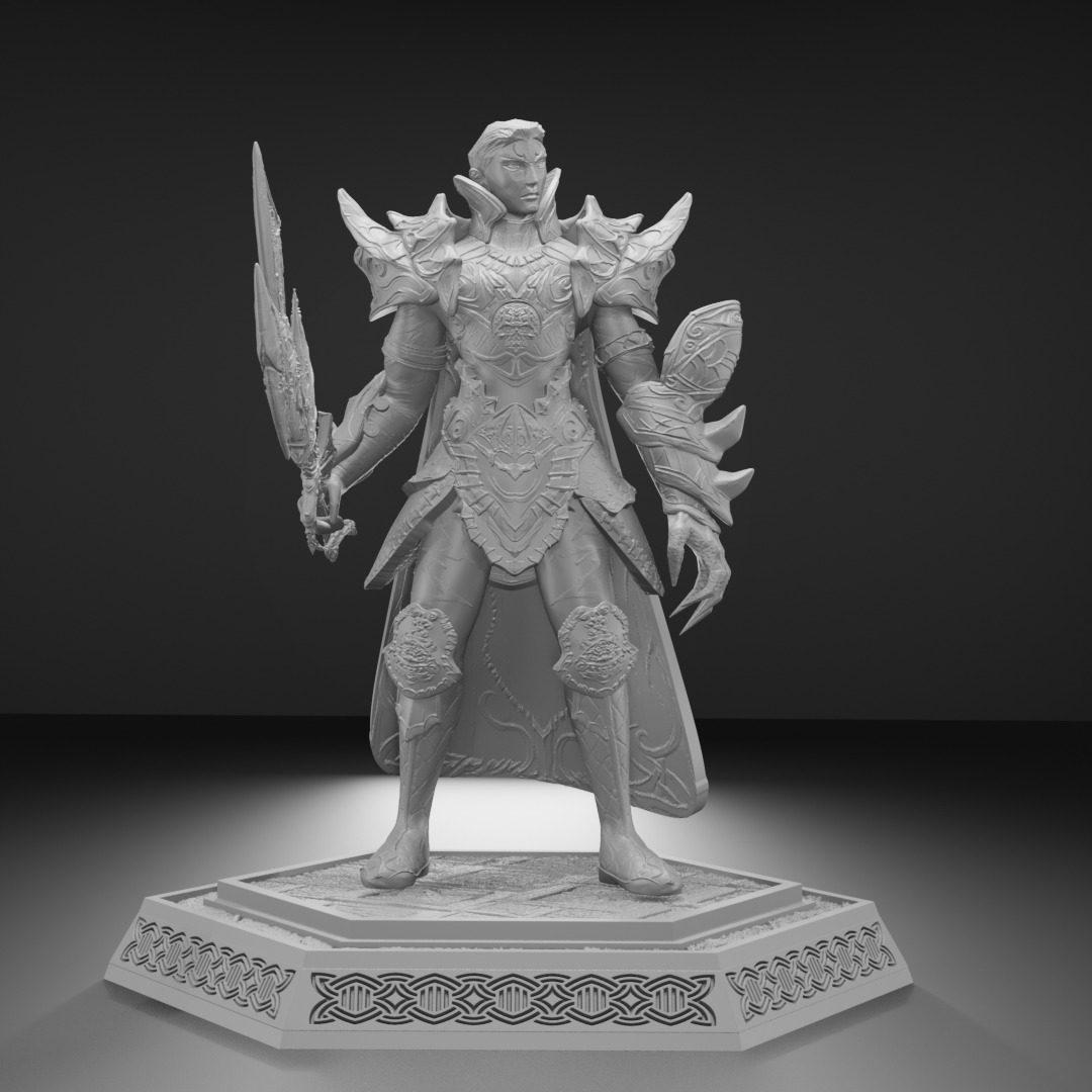 Metin2 Sura Gear Fan Art Dragon Tooth Blade Bone Plated Armor 3D print model_16