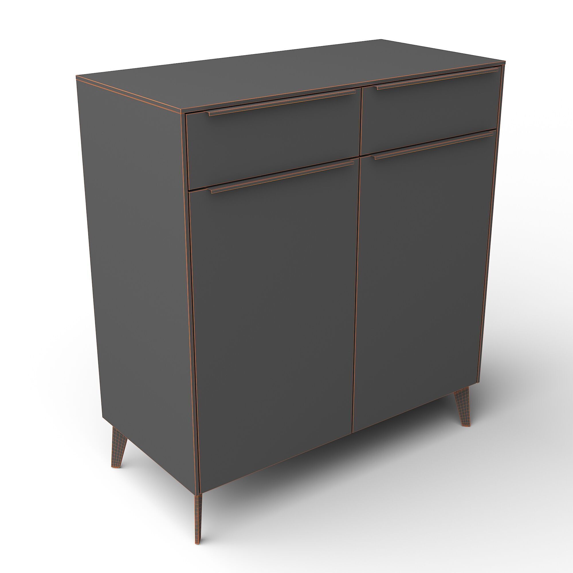 Rocco Drawer 3D model_2