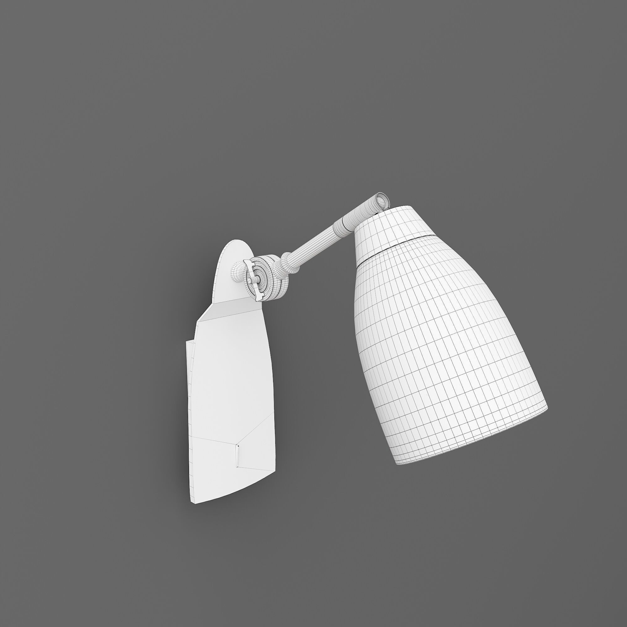 Rhys Wall Light 3D model_2