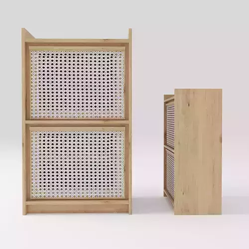 Rattan Cabinet