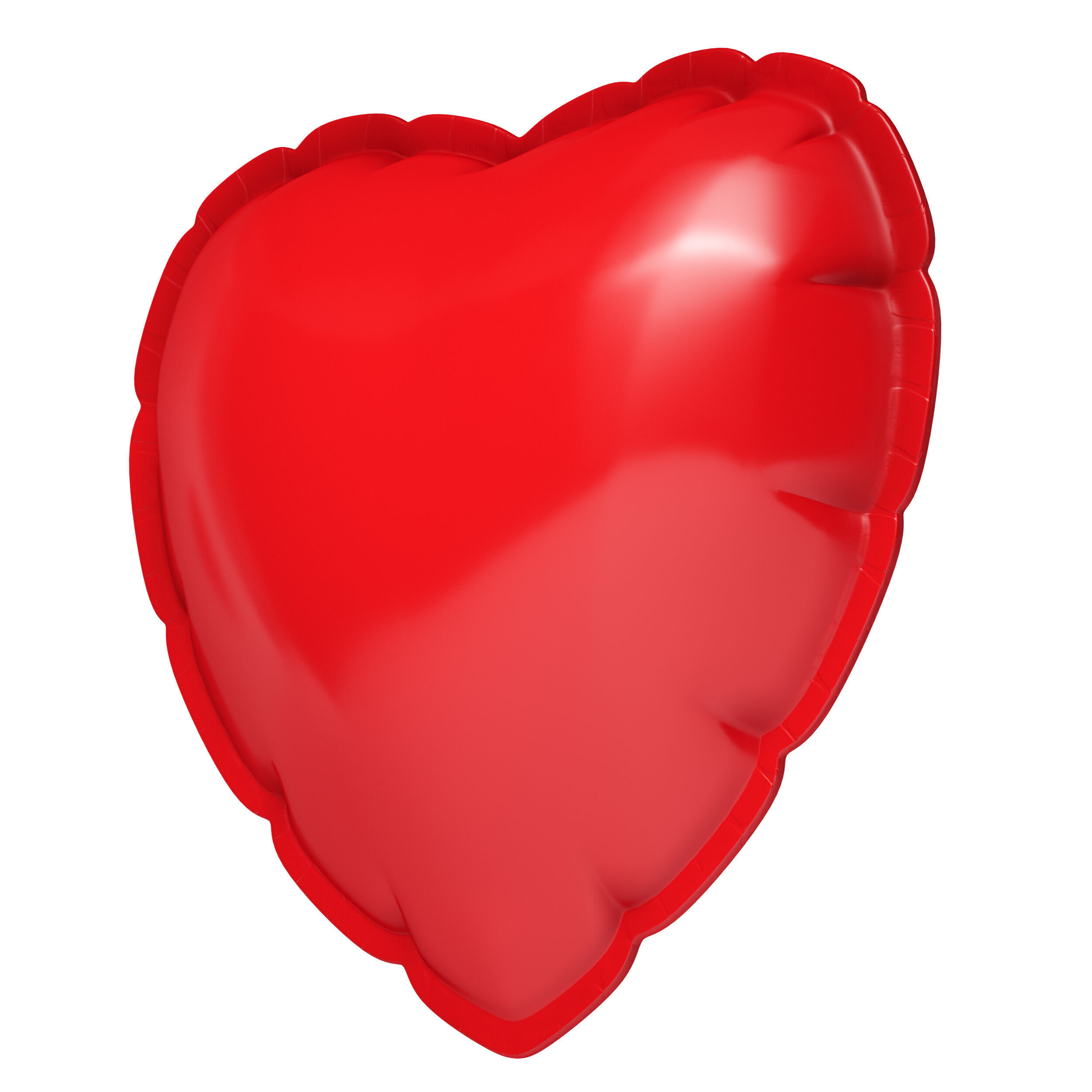 Balloon heart 3D model_15