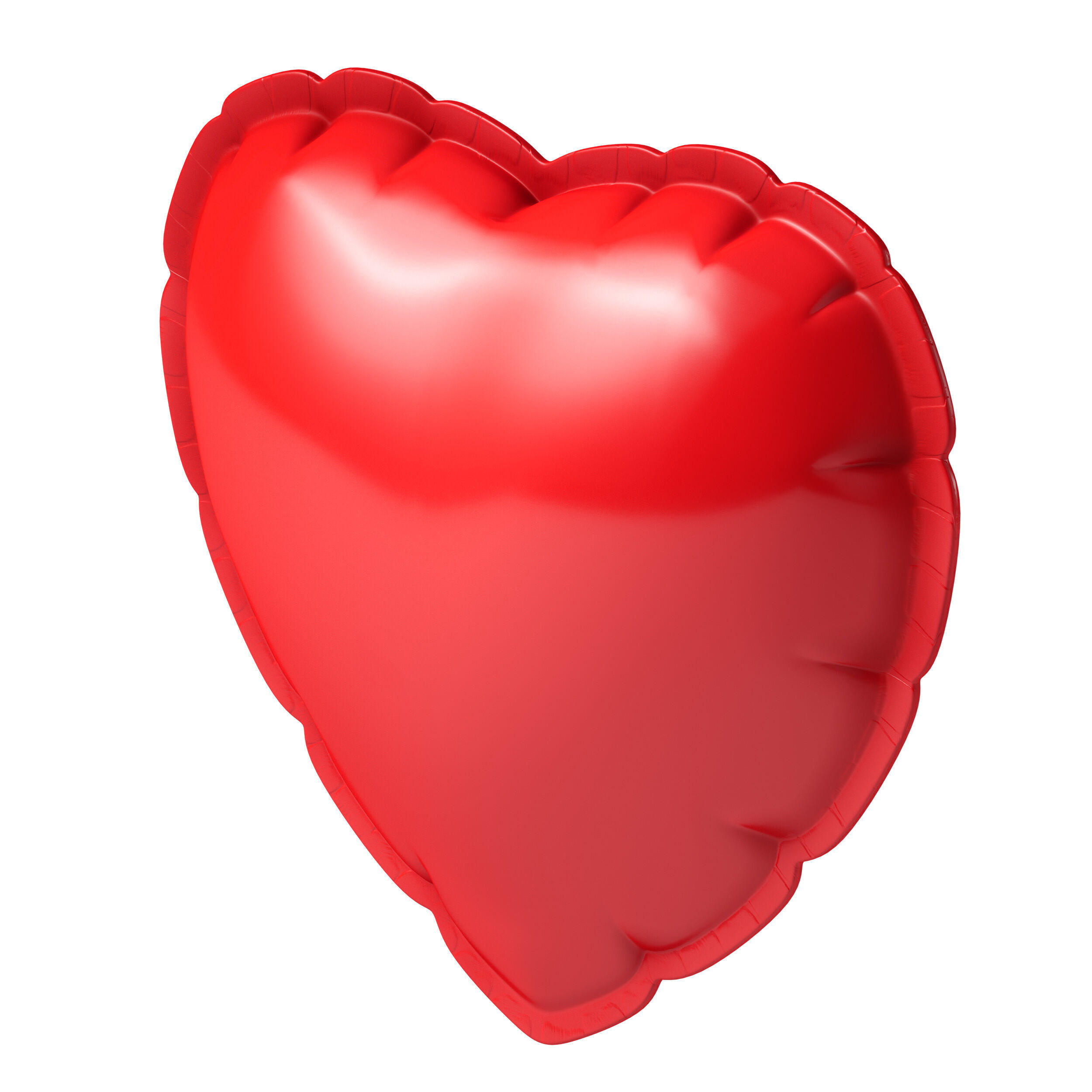 Balloon heart 3D model_16