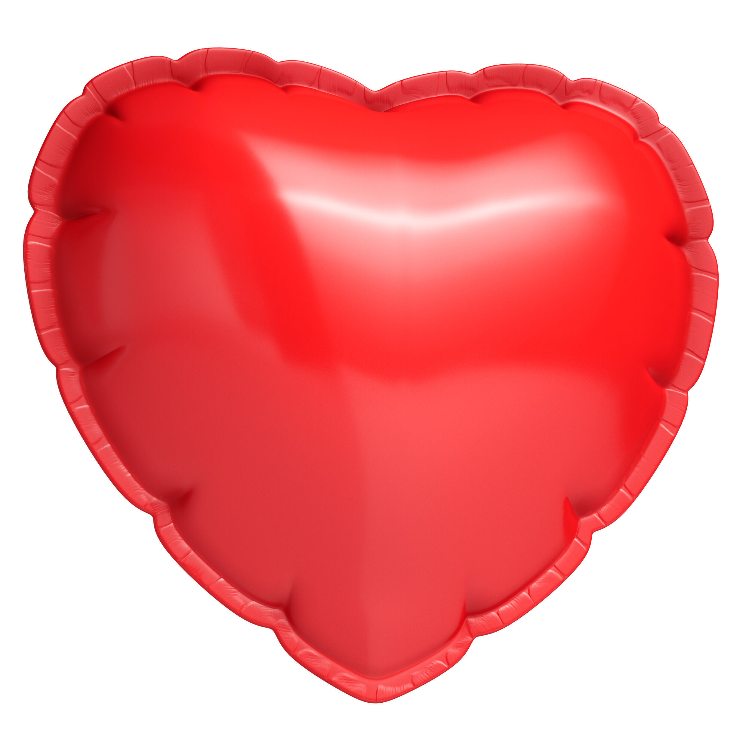 Balloon heart 3D model_13