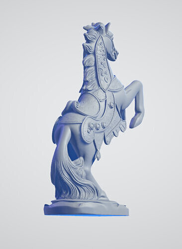 Horse Statue - Scan 3D model