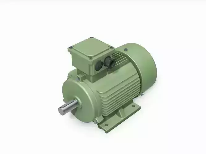 100L B3 Top IEC electric motor - 3D CAD model