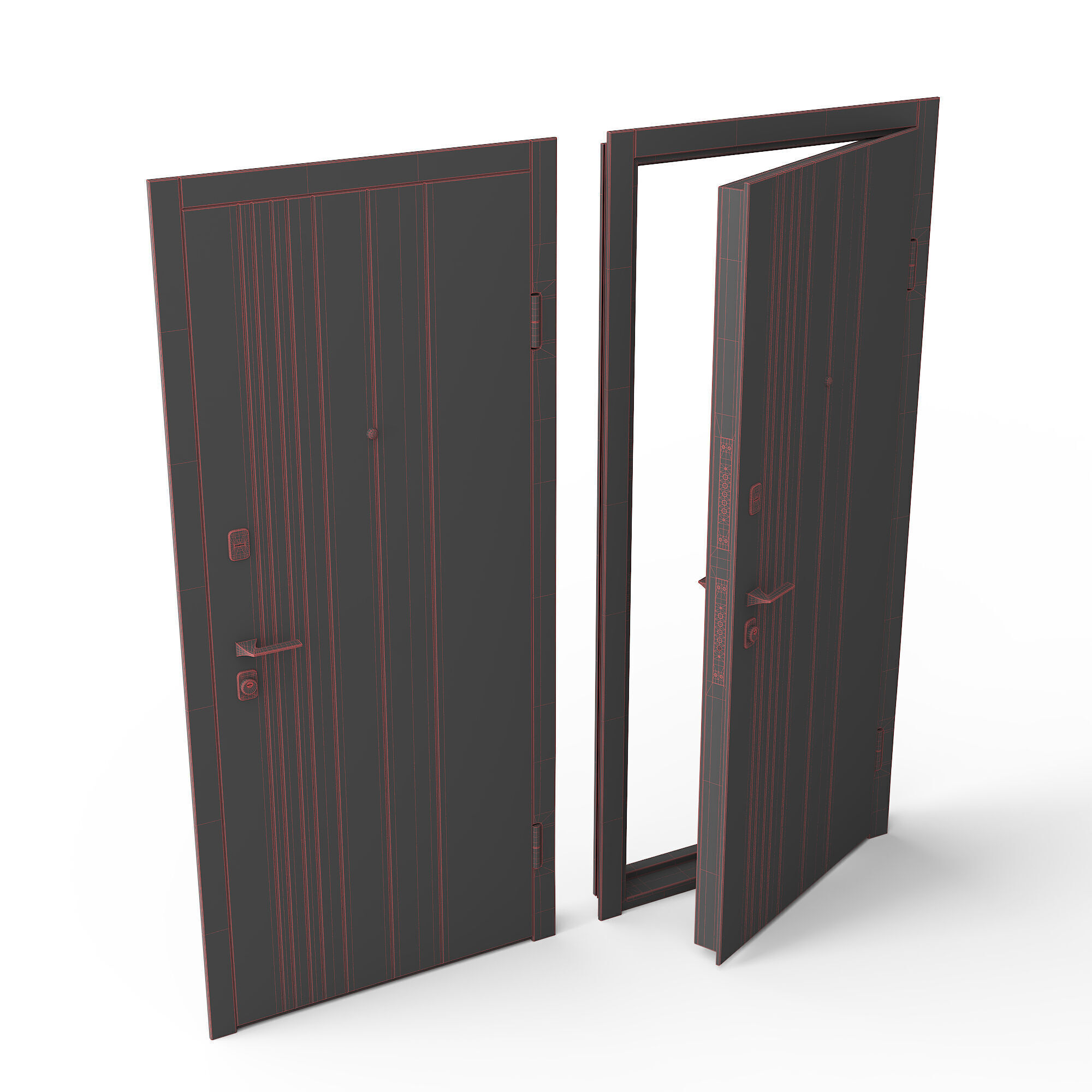 Qandigo Door 3D model_2