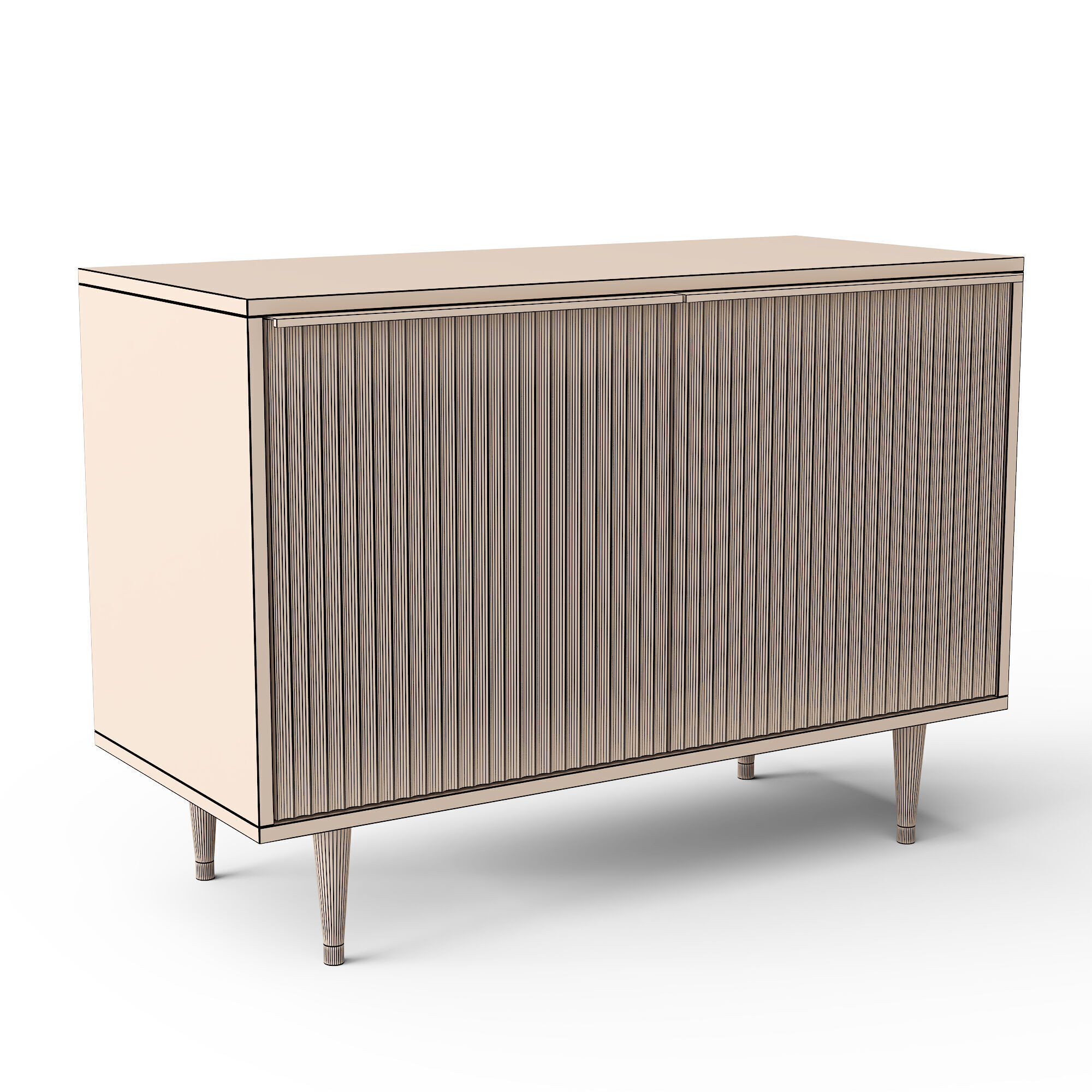 Purlace Sideboard 3D model_2