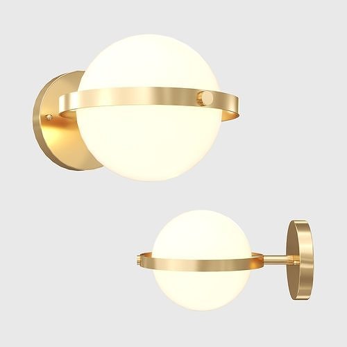 Permella Wall Light 3D model