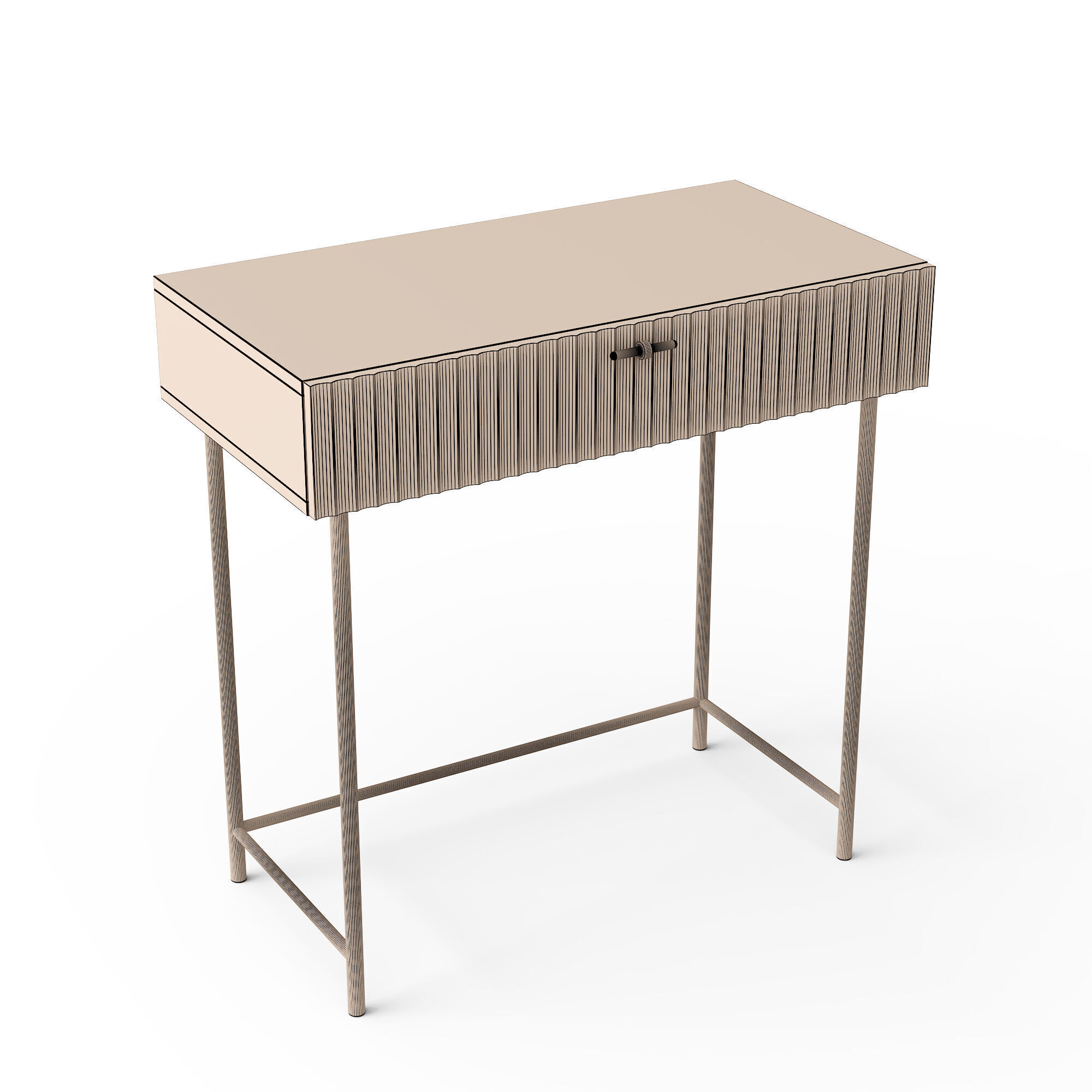 Pelian Console 3D model_2