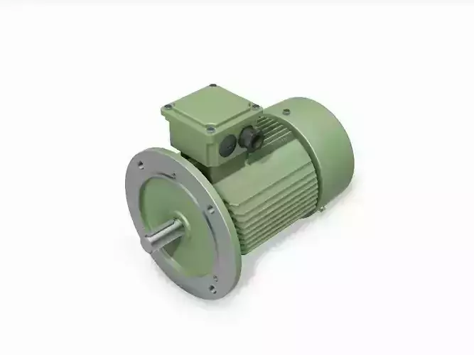 100L B5 IEC electric motor - 3D CAD model