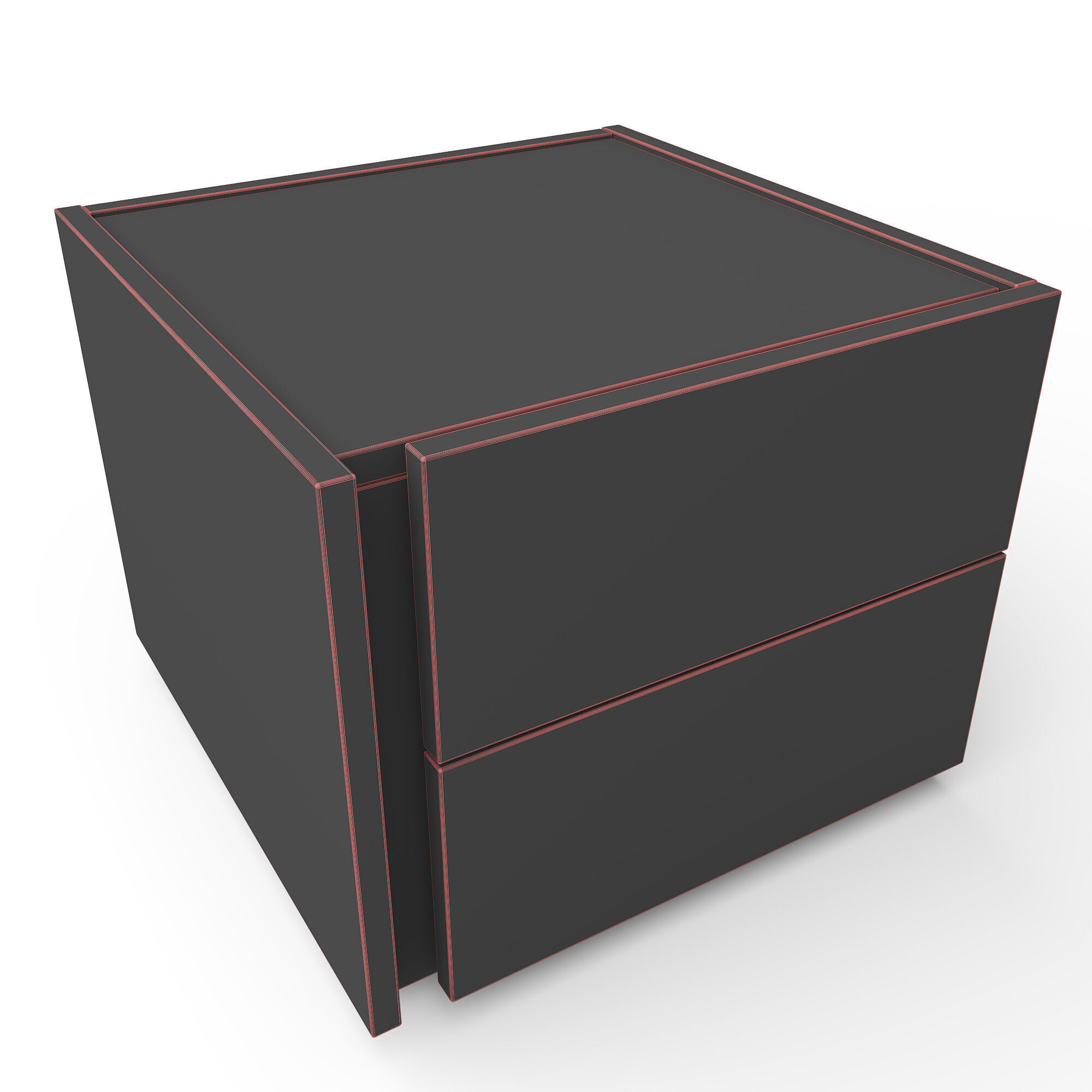 Muhammad Bedside Table 3D model_2