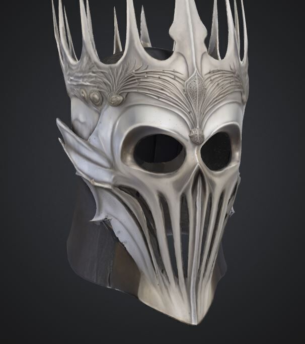 Dark Sruhan Prom Face Mask -King Ring Prom Patter Mask 3D print model_62