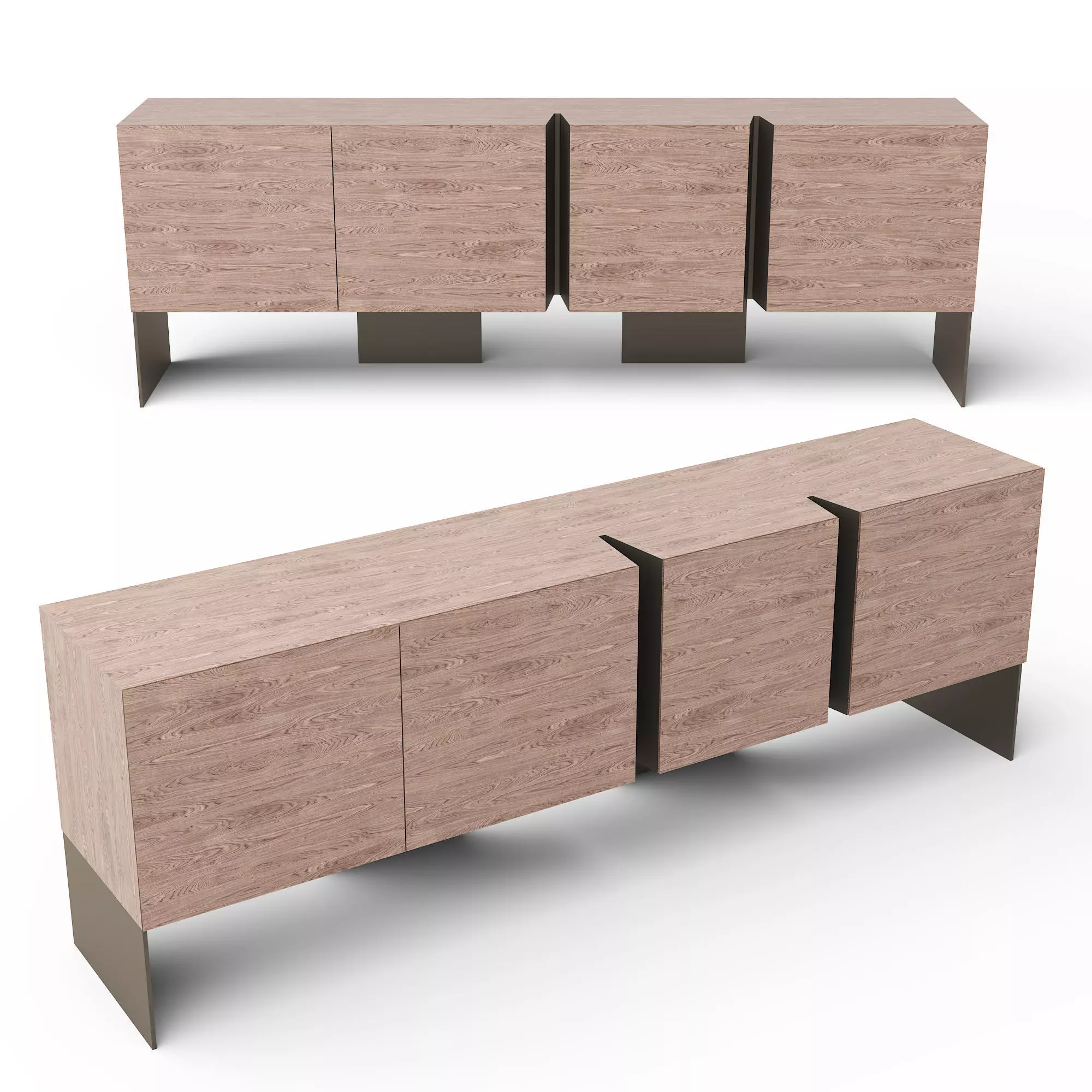 Melany Console 3D model_0