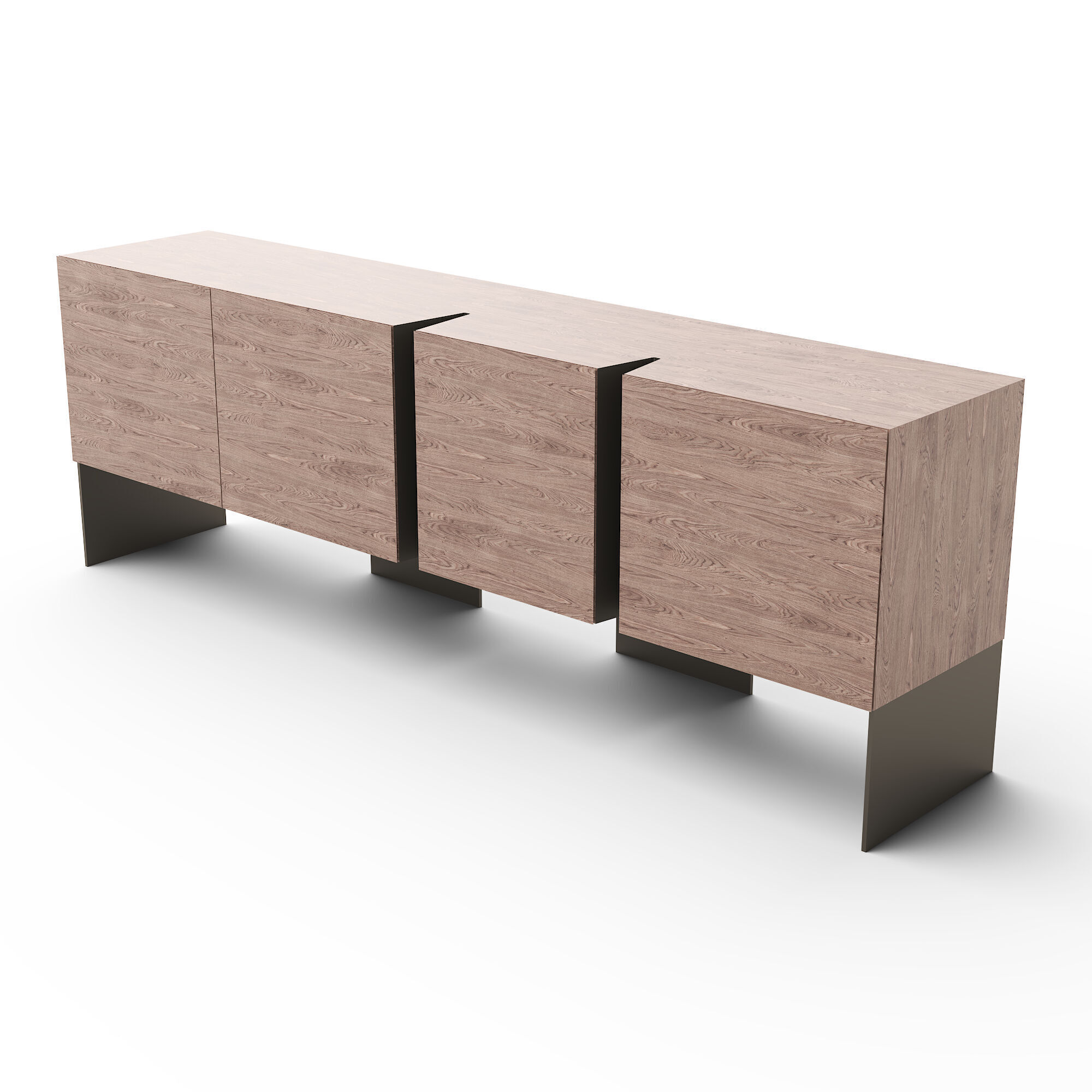 Melany Console 3D model_1