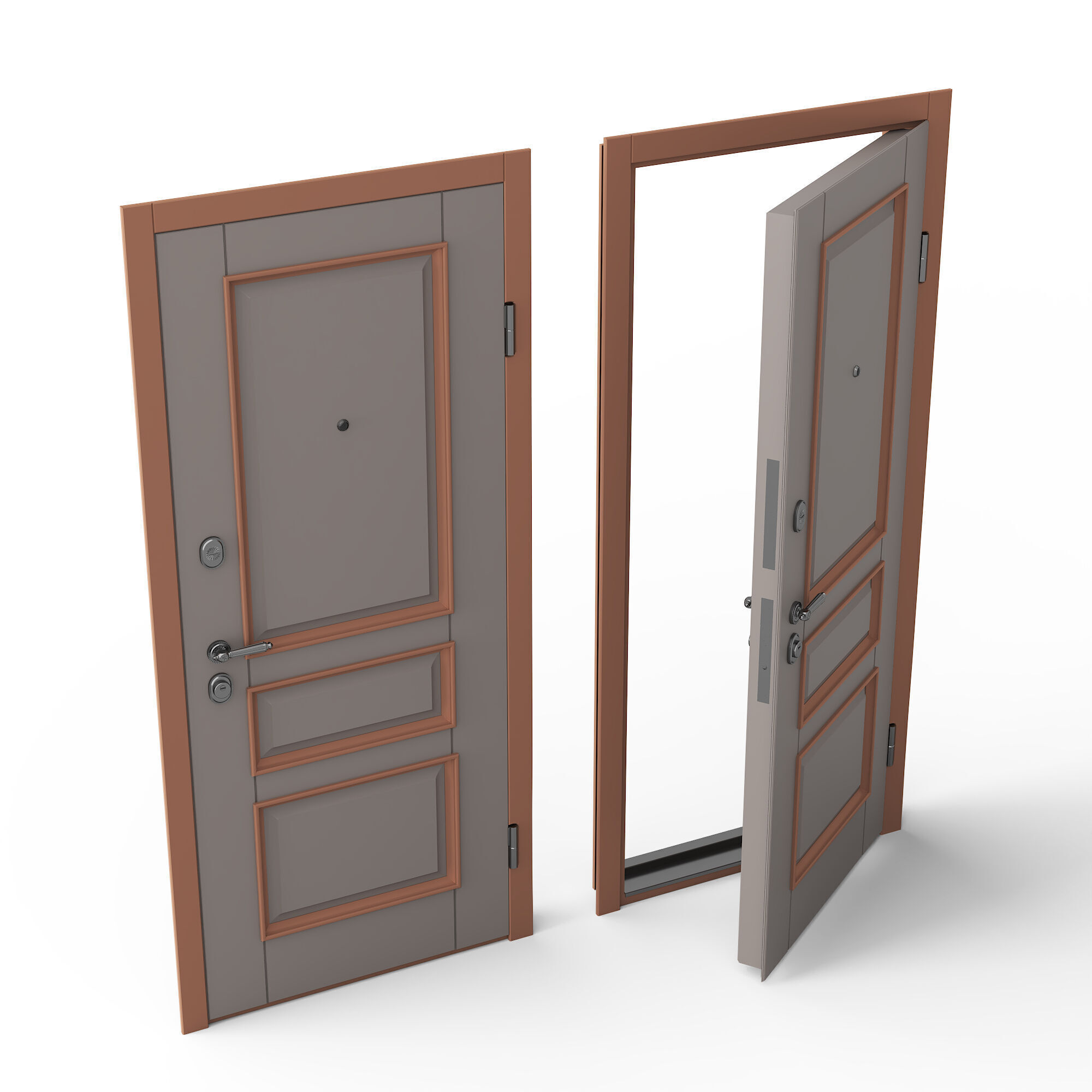 Maizu Door 3D model_1