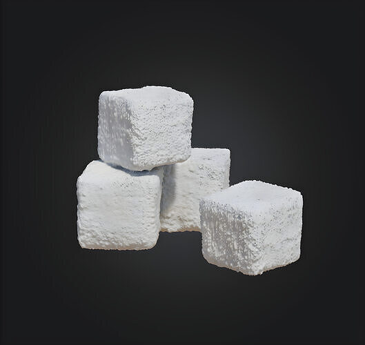 sugar cube 3d model 3D model