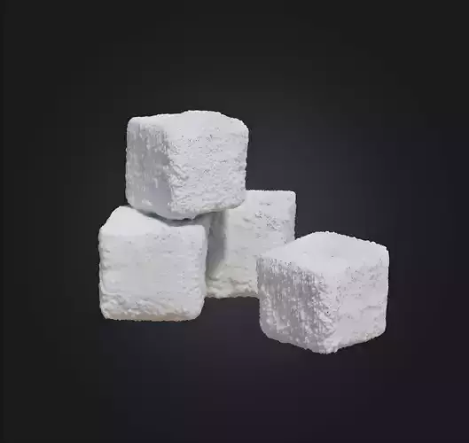 sugar cube 3d model