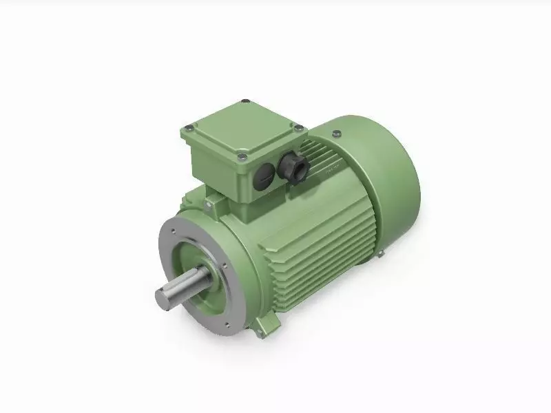 100L B14a IEC electric motor - 3D CAD model 3D model_0