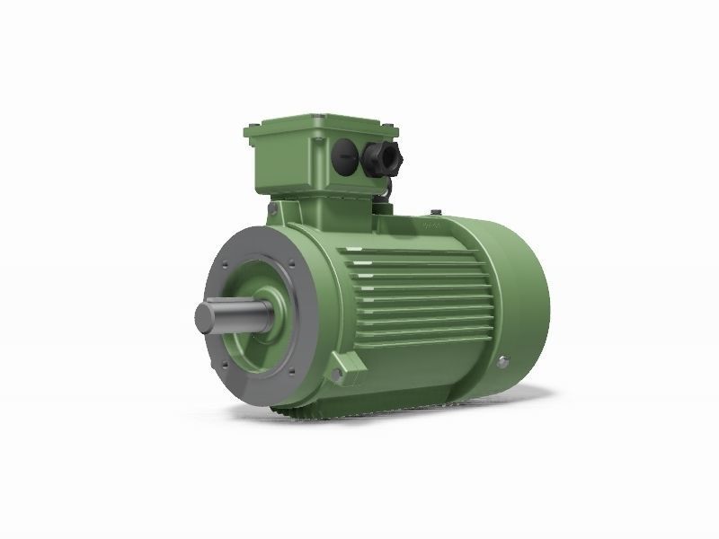 100L B14a IEC electric motor - 3D CAD model 3D model_1