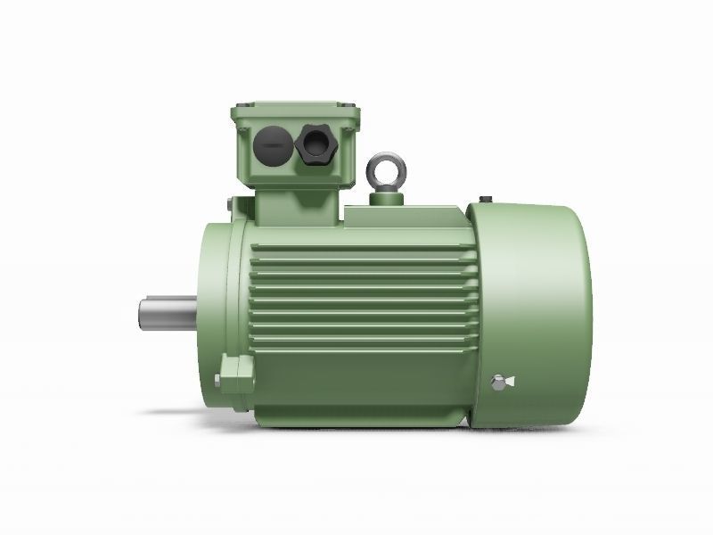 100L B14a IEC electric motor - 3D CAD model 3D model_2