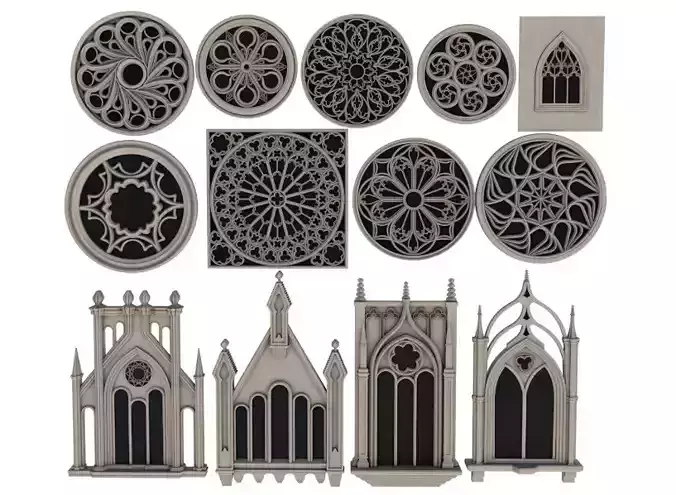 Big Gothic Window collection