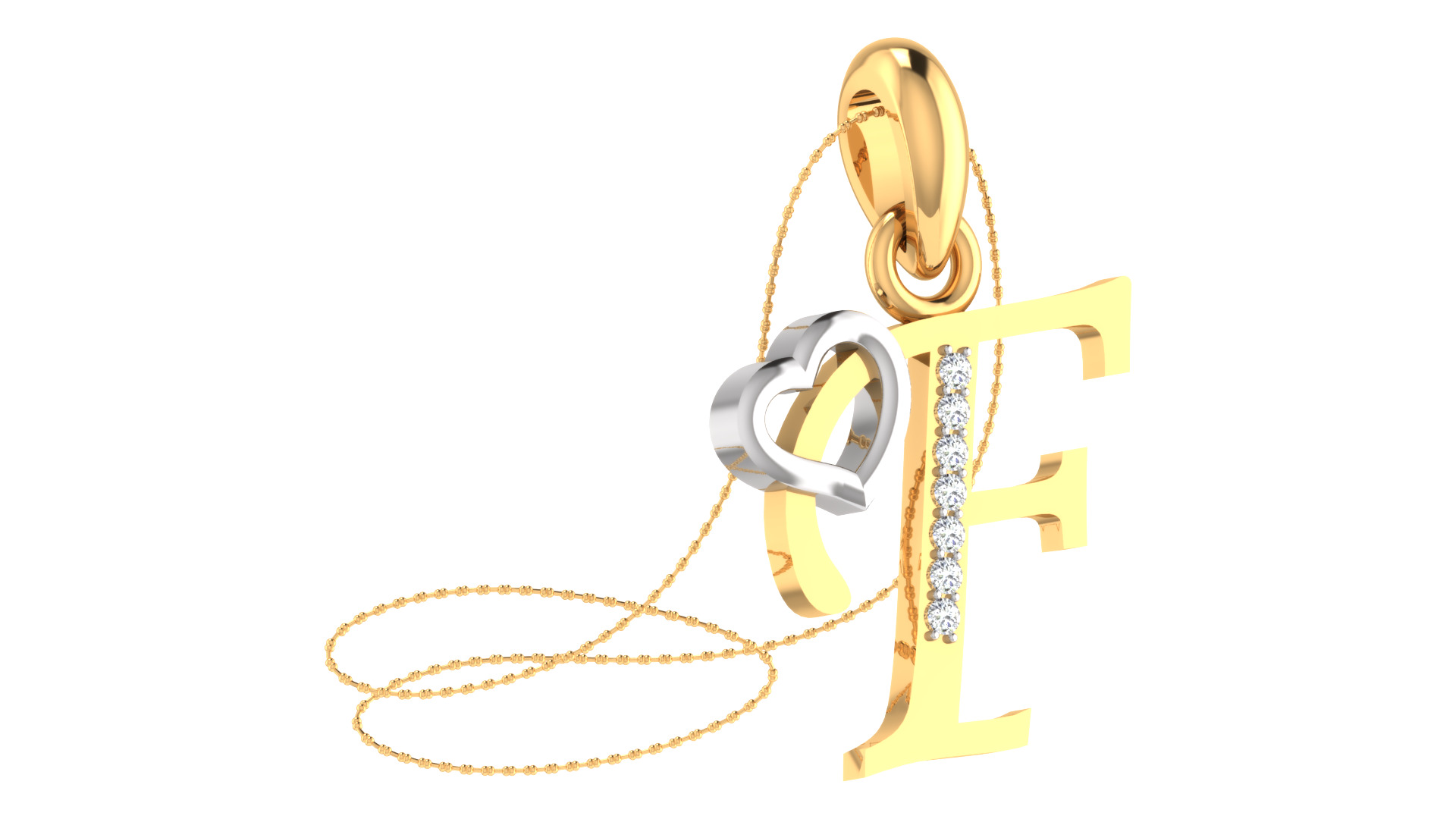 pendant ring earing bracelet mixed bulk package 3D print model_43