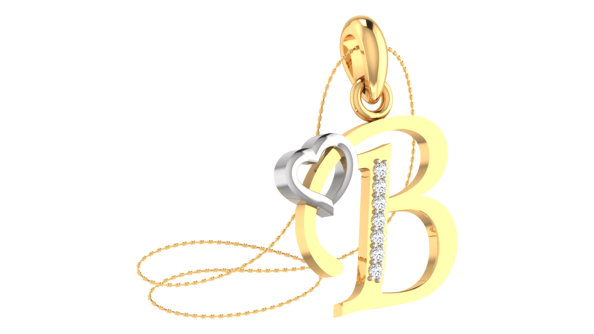 pendant ring earing bracelet mixed bulk package 3D print model_35