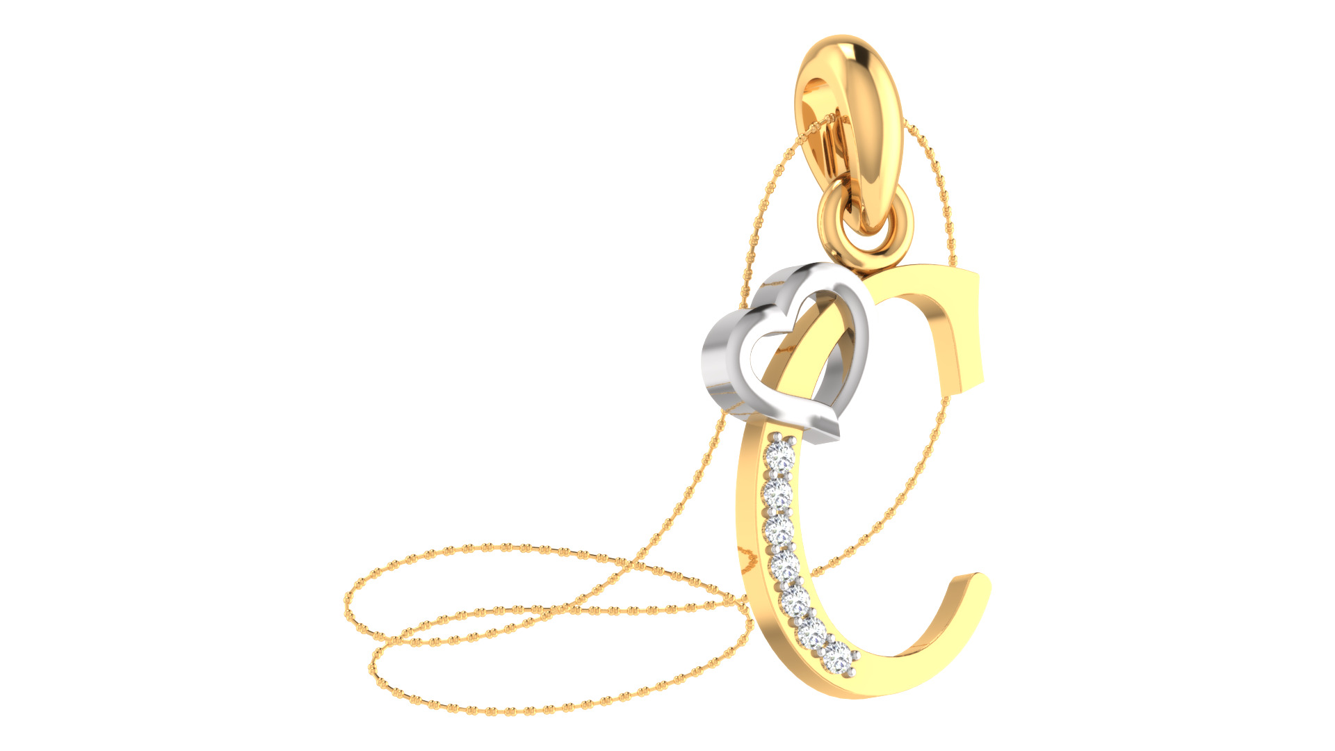 pendant ring earing bracelet mixed bulk package 3D print model_37