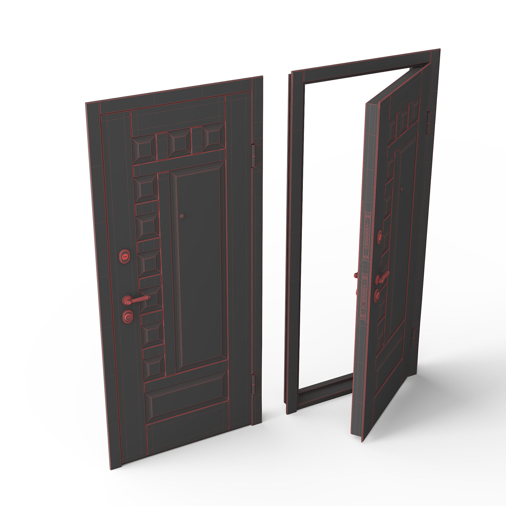 Lanola Door 3D model_2
