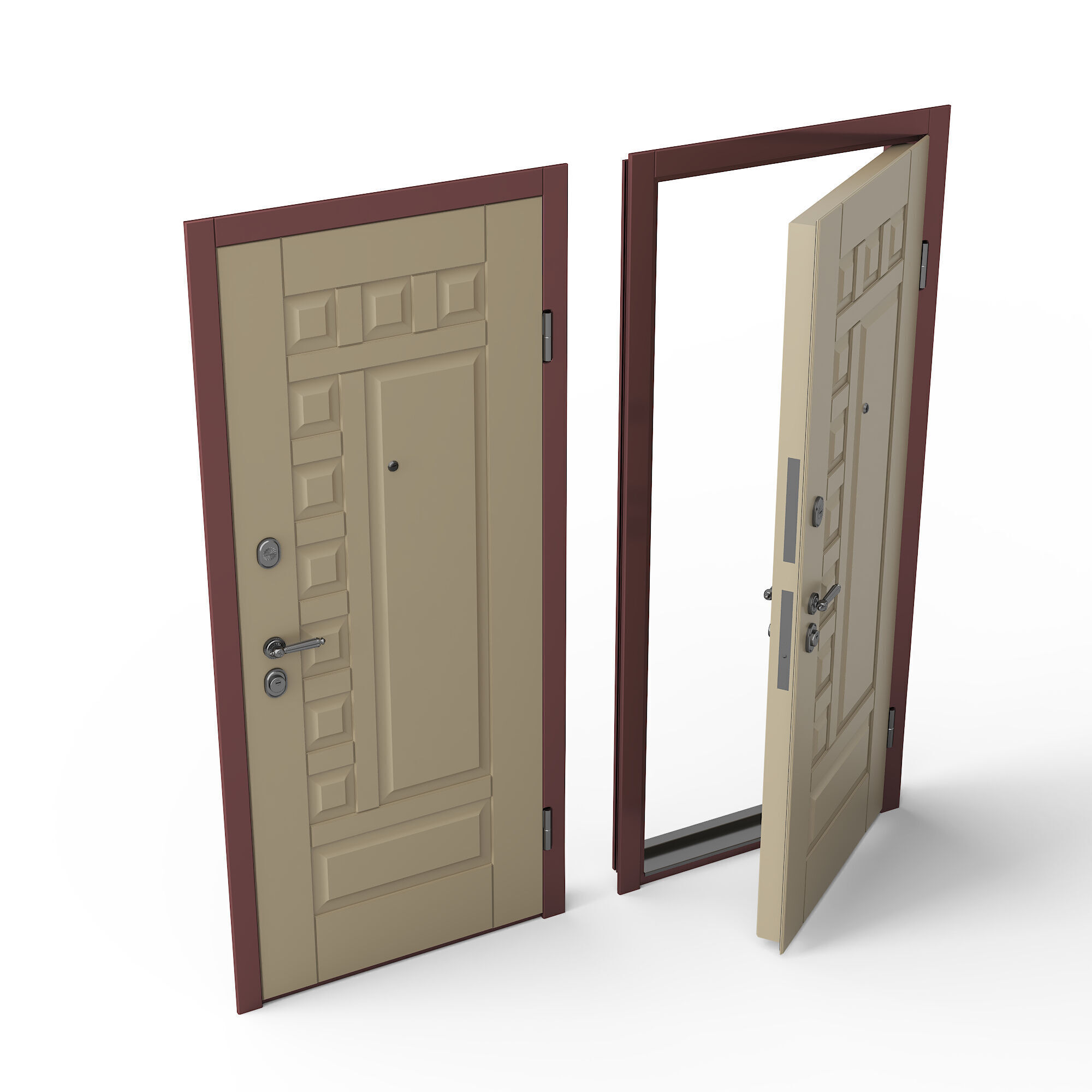 Lanola Door 3D model_1