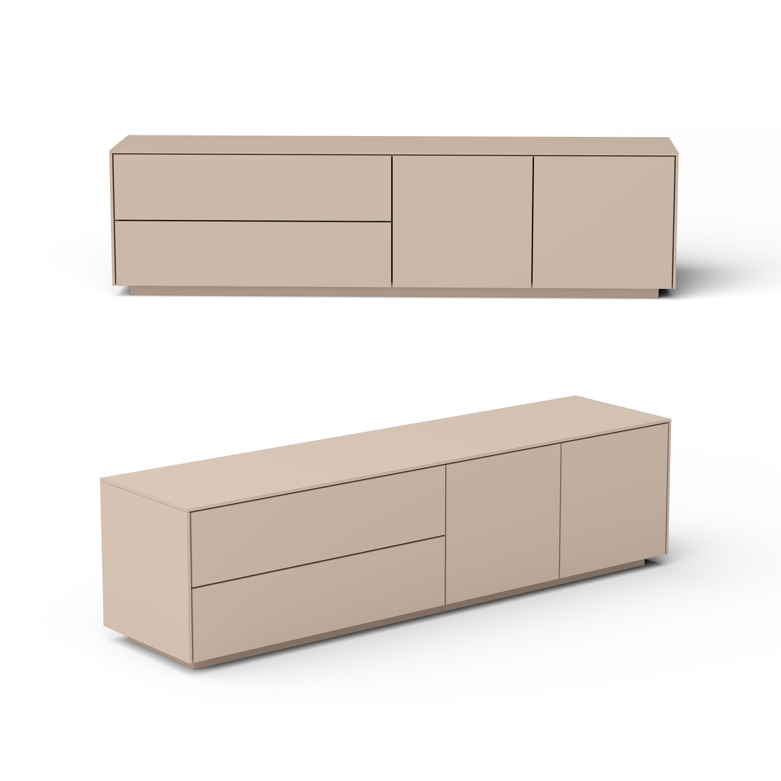 Lamman Tv Unit 3D model_2