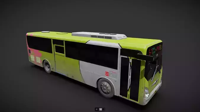 Korea Jeonju Bus NOT within Inside