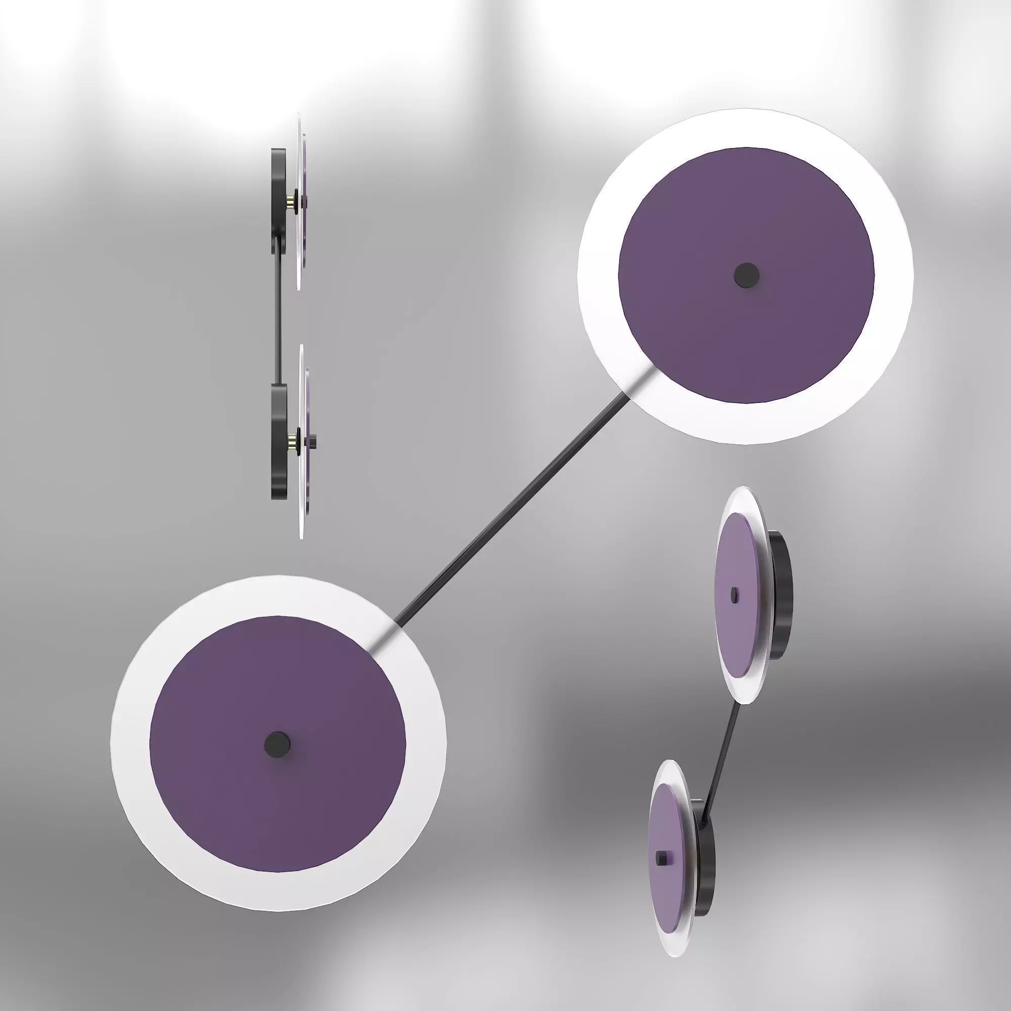 Kaseamor Wall Light 3D model_0